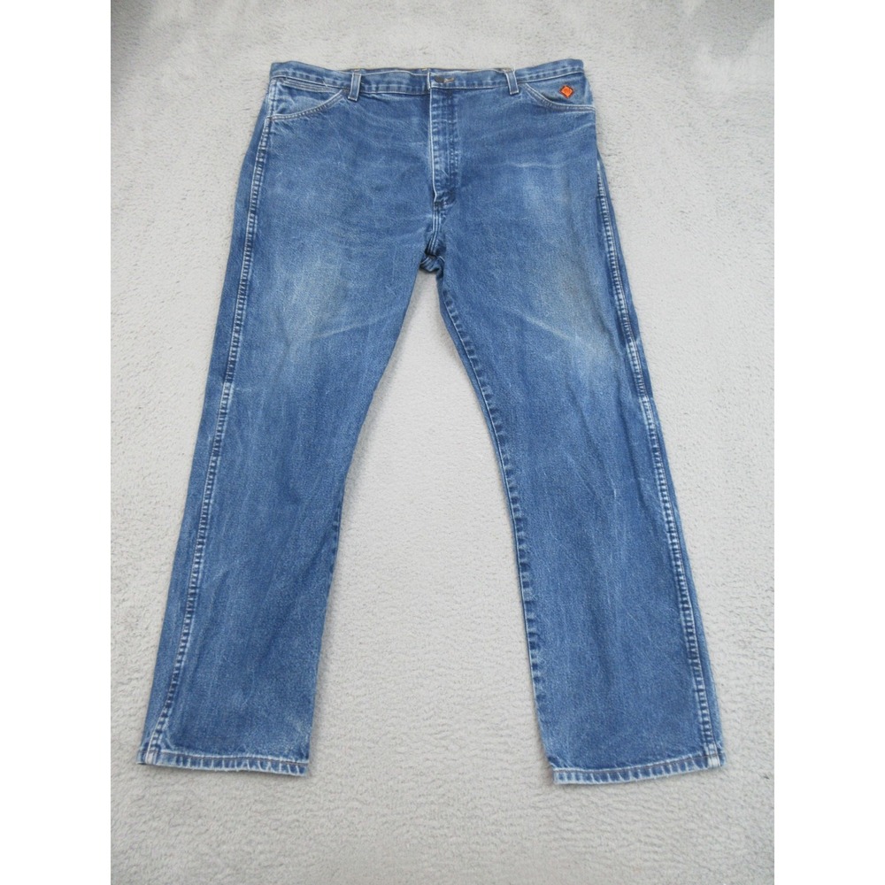 Wrangler Workwear FR Jeans Mens 42x32 Blue Flame Resistant CAT 2 NFPA 2112 Denim